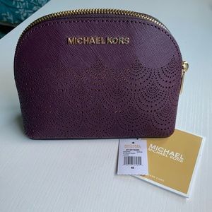 Michael Kors travel makeup bag
